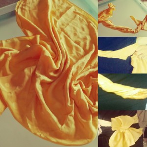 come indossare un foulard 2